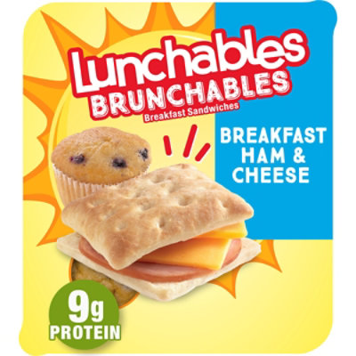 Lunchables Brunchables Breakfast Sandwiches Meal Kit with Ham - 2.7 Oz - Image 1