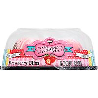 Strawberry Bliss Super Prem Bundt Cake - 28 Oz - Image 2