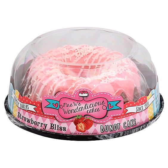 Strawberry Bliss Super Prem Bundt Cake - 28 Oz