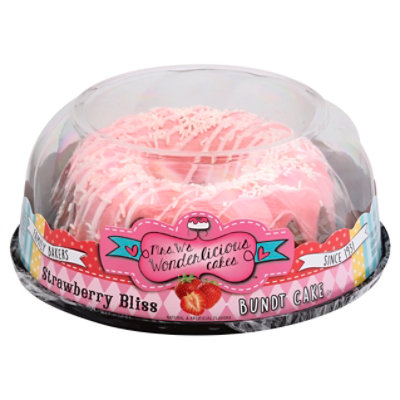 Strawberry Bliss Super Prem Bundt Cake - 28 Oz
