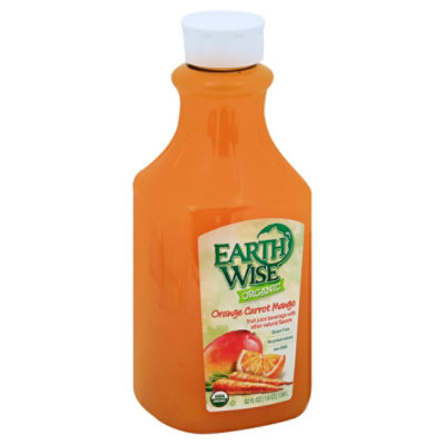 Earth Wise Organic Orange Carrot Mango - 52 Fl. Oz. - Image 1