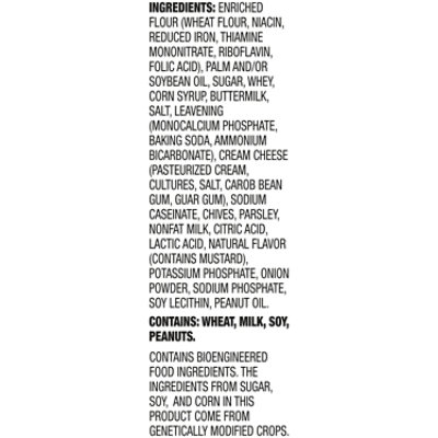 Lance Captain's Wafers Cream Cheese & Chives Sandwich Crackers 20 Count - 1.37 Oz - Image 5