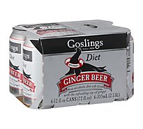 Goslings Diet Ginger Beer - 6-12 Fl. Oz.