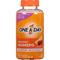 One A Day Womens Vitacraves Gummies - 170 Count - Image 2