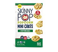 SkinnyPop Popcorn Mini Cakes Everything Bagel - 5 Oz