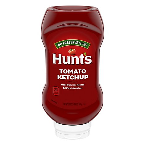 Hunt's Tomato Ketchup Squeeze Bottle - 20 Oz