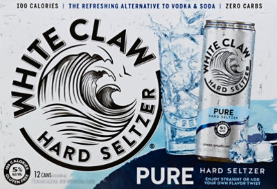 White Claw Pure In Cans - 12-12 Fl. Oz. - Image 3