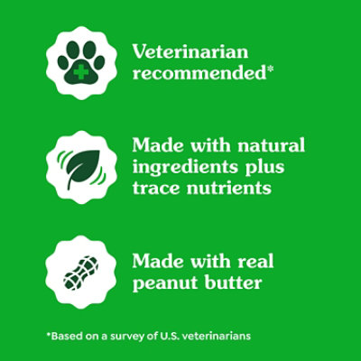 Greenies Pill Pockets Real Peanut Butter Capsule Size Natural Soft Dog Treats 30 Count - 7.9 Oz - Image 2