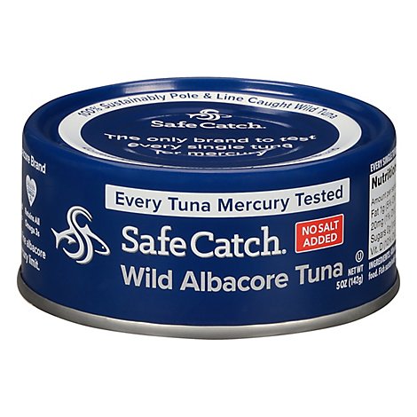 Safecatch Tuna Wld Albacore No Salt - 5 Oz