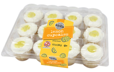 Two-Bite Meyer Lemon Drop Cupcakes - 10.5 Oz - Image 1