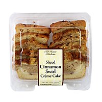Sliced Cinnamon Swirl Creme Cake - 14 Oz - Image 1