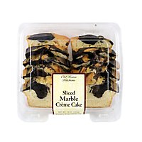 Sliced Marble Creme Cake - 14 Oz - Image 1