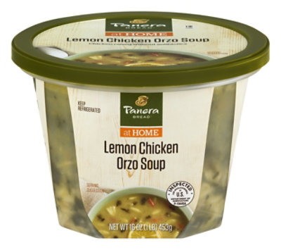 Panera Lemon Chicken Orzo Soup - 16 Oz - Image 6