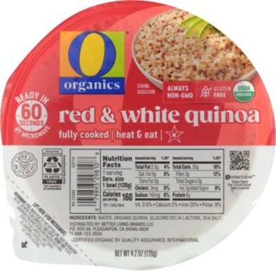 O Organics Quinoa Bowl Red & White - 4.2 Oz - Image 1