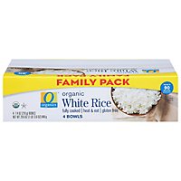 O Organics Rice Bowl White Family Pack - 4-7.4 Oz - Image 1
