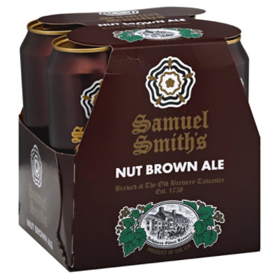 Samuel Smith Nut Brown Ale - 4-14.9 Fl. Oz. - Image 1