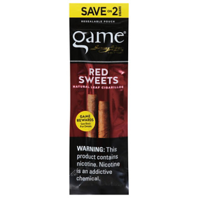 Gyv Game Cigarillos Red - 2 Count - Image 2
