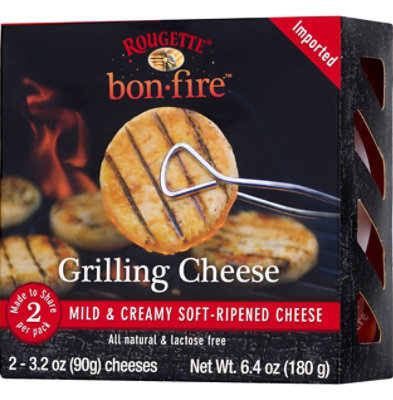 Rougette Bon Fire Mild Grilling Cheese - 6.4 Oz - Image 4