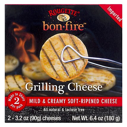 Rougette Bon Fire Mild Grilling Cheese - 6.4 Oz - Image 1