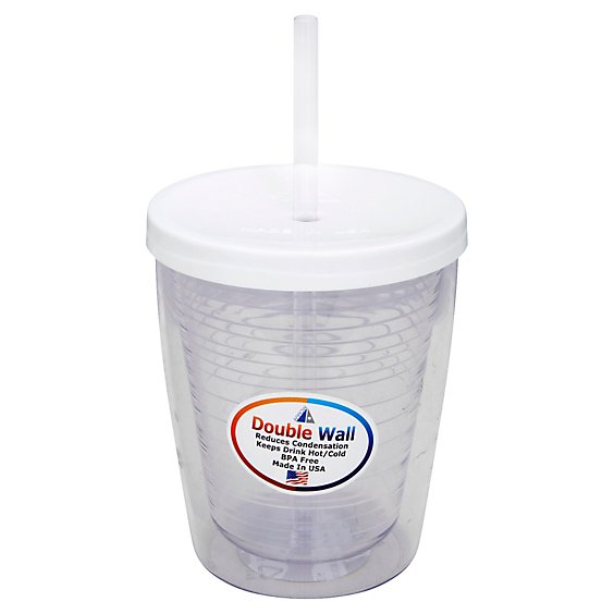 Arrow Insulated Travel Tumbler With Lid 14oz - Each