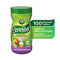 Benefiber Assorted Fruit Chewables - 100 Count - Image 2
