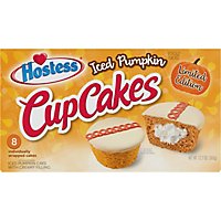 Hostess Iced Pumpkin Flavored Cup Cakes - 12.7 Oz - Image 1