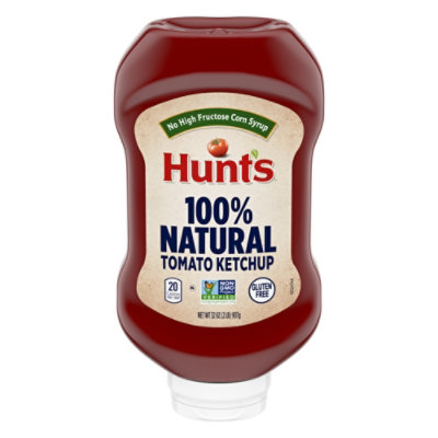 Hunt's All Natural Tomato Ketchup - 32 Oz - Image 1