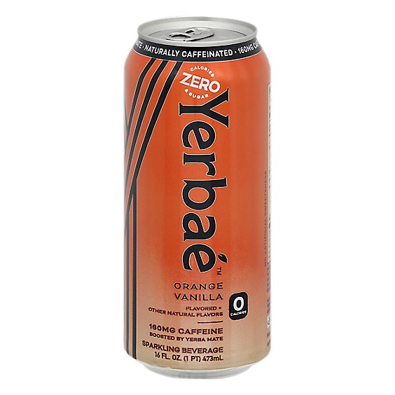 Yerbae P10 Orange Vanilla Dream Enhanced Sparkling Water - 16 Oz