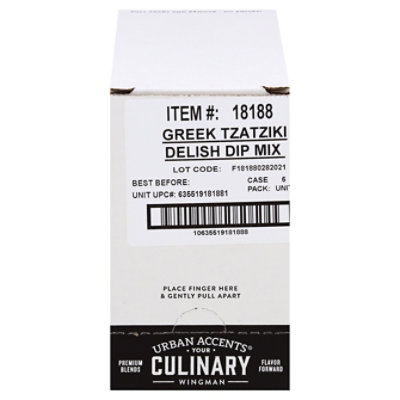 Urban Acc Dip Mix Grk Tzatziki Del - 1 Oz - Image 3