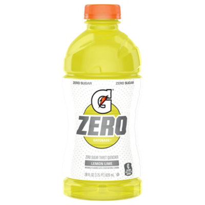 Gatorade G Zero Lem Lm Zero Sgr Thirst Quencher Plastic Bottle - 28 Fl. Oz. - Image 3