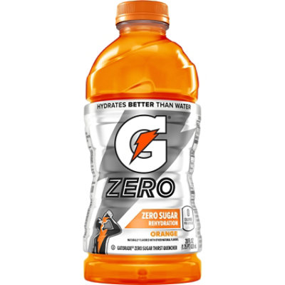 Gatorade Zero Sugar Orange Sports Drink - 28 Oz