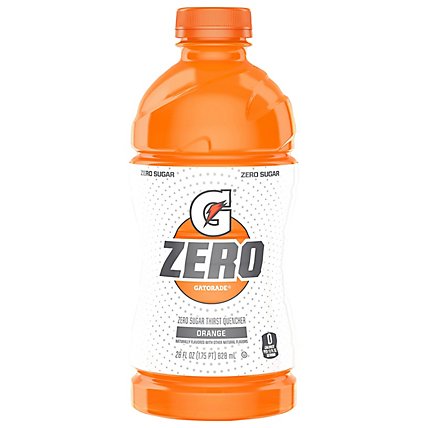 Gatorade Zero Sugar Orange Thirst Quencher - 28 Fl. Oz. - Image 1