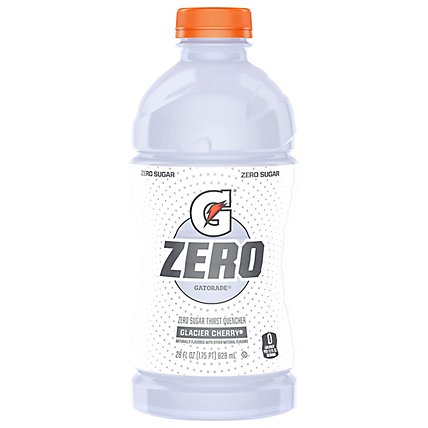 Gatorade Zero Sugar Glacier Cherry Thirst Quencher Plastic Bottle - 28 Fl. Oz.