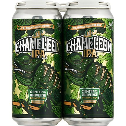 Center Of The Universe Chameleon Ipa In Cans - 4-16 Fl. Oz. - Image 2