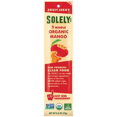 Solely Fruit Jerky Mango - .8 Oz - Image 1