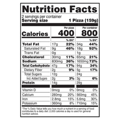 Red Baron Pizza Deep Dish Singles Cheese 2 Count - 11.2 Oz - Image 4