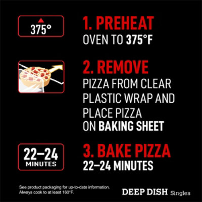 Red Baron Pizza Deep Dish Singles Pepperoni 2 Count - 11.2 Oz - Image 5