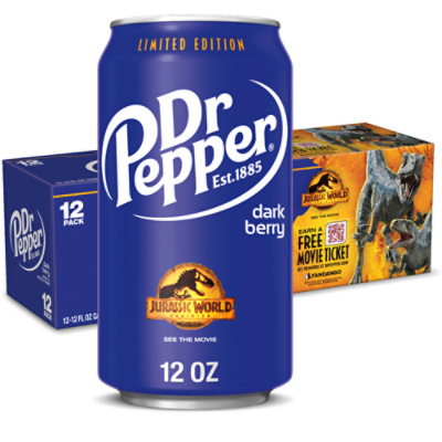 Dr Pepper And Cream Soda Zero Sugar Cans - 12-12 Fl. Oz. - Albertsons