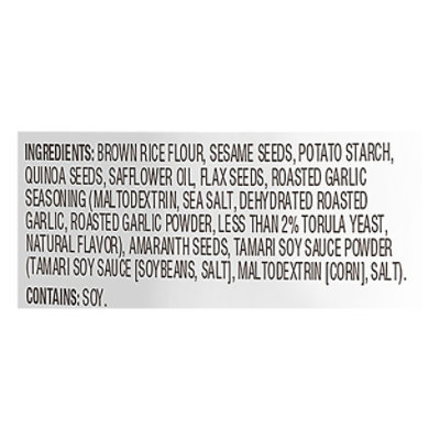 Crunchmaster Multiseed Roasted Garlic Baked Crackers - 4 Oz - Image 5