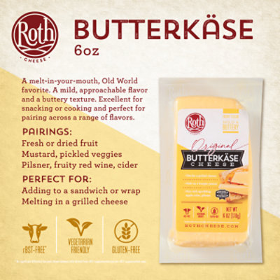 Roth Butterkase Deli Cuts Cheese - 6 Oz - Image 2