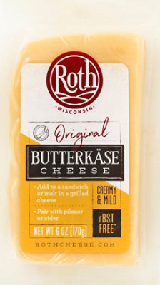 Roth Butterkase Deli Cuts Cheese - 6 Oz - Image 1