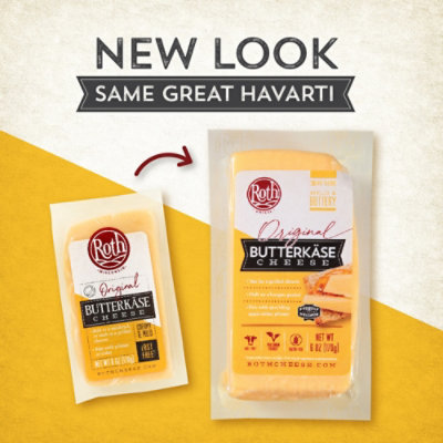 Roth Butterkase Deli Cuts Cheese - 6 Oz - Image 5