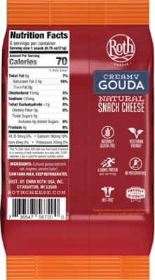 Roth Creamy Gouda Snack Cheese - 4.5 Oz - Image 5