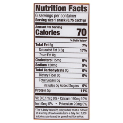 Roth Creamy Cheddar Snack Cheese - 4.5 Oz - Image 3