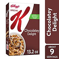 Special K Breakfast Cereal Good Source of Fiber Chocolatey Delight - 13.2 Oz - Image 2