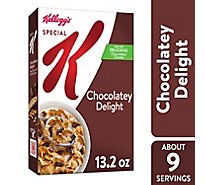Special K Breakfast Cereal Good Source of Fiber Chocolatey Delight - 13.2 Oz