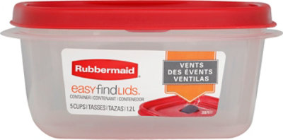 Rubbermaid Easy Find Lid Vented Container 5 Cup - Each - Image 2