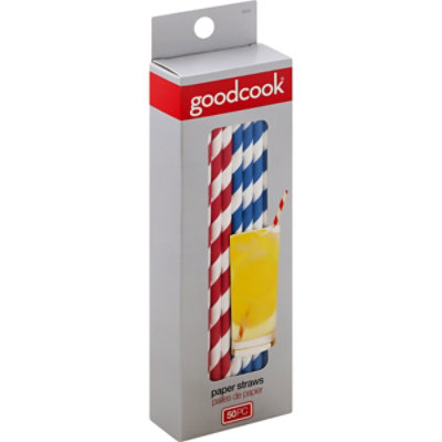 Good Cook Paper Straws - 50 Count