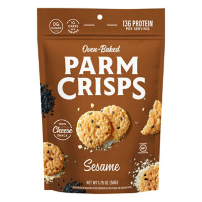 Parm Crisp Sesame Cheese Snack - 1.75 Oz - Image 3