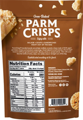 Parm Crisp Sesame Cheese Snack - 1.75 Oz - Image 6
